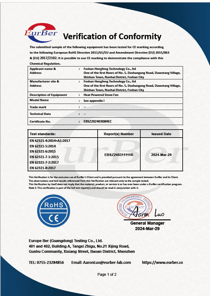 Certification