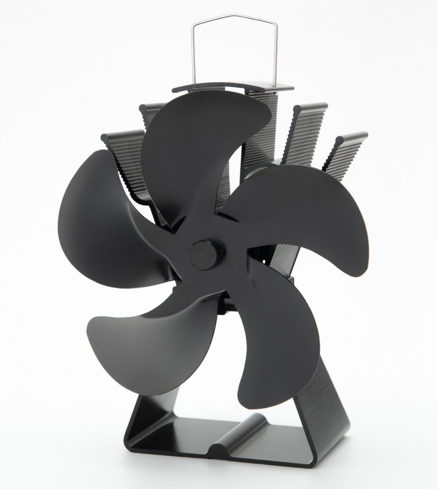 Five Blades Can Move Warm Air Faster Than A Standard Two Blade Fan